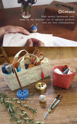 cohana ヒノキのピンクッション 播州織