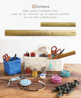 cohana 真鍮の竹尺 30cm