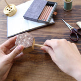 cohana 寄木細工のえんぴつ削り 麻の葉