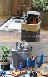 cohana 帆布の小間物ポーチ