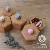 cohana 手まりの六角小箱