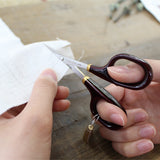 cohana 漆と金蒔絵の小ばさみ 溜塗り