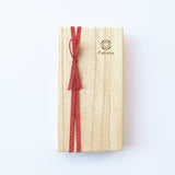 cohana 漆と金蒔絵の小ばさみ 朱塗り