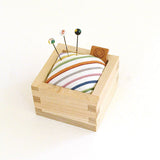 Cohana shippou pin cojín kohana esperando mano y aguja de kokura ori