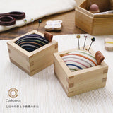 cohana コハナ 七宝の待針と小倉織の針山