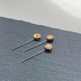 cohana 寄木細工のお花の待針