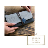 cohana 三河木綿の巻き道具入れ