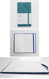 cohana 浮き紙の水平開き手帖