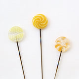 cohana おはじきの待針 3本セット