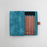 cohana 浮き紙の小箱 色えんぴつ 6色