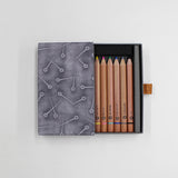 cohana 浮き紙の小箱 色えんぴつ 6色