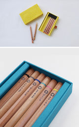 cohana 浮き紙の小箱 色えんぴつ 6色