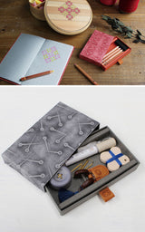 cohana 浮き紙の小箱 色えんぴつ 6色