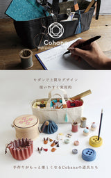 cohana 浮き紙の小箱 色えんぴつ 6色