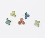 cohana 貝釦のお花のプッシュピン いろどり