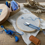 Cohana Kohana Magewappa Boîte à outils Couture Ensemble d'outils de marche de la boîte de marche de la boîte de couture KG-Set17