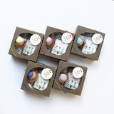 cohana とんぼ玉の待針とヒノキのピンクッションネックレスセット