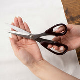 cohana コハナ 漆塗りの関の裁ちばさみ 溜塗り 革製カバー付き 日本製 ステンレス 裁ち鋏 裁縫ばさみ 裁縫道具 手芸道具 かわいい おしゃれ ギフト プレゼント