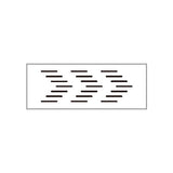 OSCOLABO スタンプ こぎん刺し 細長