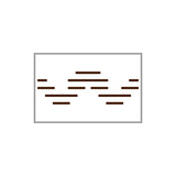 OSCOLABO スタンプ こぎん刺し 細短