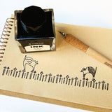 Kinotorico キノトリコ スタンプ シロ猫 ブチ猫 花畑 天使おとこのこ 天使おんなのこ hand シロうさぎ 目玉焼き はんこ かわいい ギフト 手帳 メモ ネコ ねこ