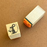 Kinotorico キノトリコ スタンプ ネズミ No.10 はんこ かわいい ギフト 手帳 メモ ねずみ 鼠