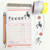 Kinotorico キノトリコ スタンプ ネズミ No.10 はんこ かわいい ギフト 手帳 メモ ねずみ 鼠