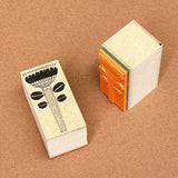 Kinotorico スタンプ キノトリコ No.12 白鳥 No.13 黒鳥 No.17 クロうさぎ うさぎ No.18 花A No.19 花B 花 レトロ クラシック はんこ かわいい ギフト 手帳 メモ メッセージスタンプ