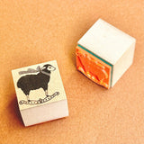 Kinotorico スタンプ キノトリコ No.25 シロひつじ No.26 クロひつじ No.30 特別の日の小鳥 No.31 アヒルparade 羊 鳥 はんこ かわいい ギフト 手帳 メモ