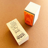 Kinotorico スタンプ キノトリコ No.06 hand No.28 ecrire ハンド 手 レトロ はんこ かわいい ギフト 手帳 メモ