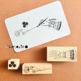 Kinotorico Stamp No.06 Hand No.28 ECRIRE No.57 LetterHand