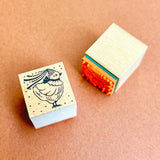 Kinotorico スタンプ キノトリコ No.32 ヒヨコparade 鳥 はんこ かわいい ギフト 手帳 メモ