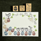 Kinotorico スタンプ キノトリコ No.32 ヒヨコparade 鳥 はんこ かわいい ギフト 手帳 メモ