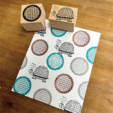 Kinotorico スタンプ キノトリコ No.34 カメ No.36 花模様チェック No.37 花模様ストライプ No.38 雨 No.40 アジサイ No.41 カタチA 梅雨 夏 はんこ かわいい ギフト