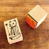 Kinotorico キノトリコ スタンプ Teddy Bear キツネ テディベア きつね 狐 熊 くま はんこ かわいい ギフト 手帳 メモ