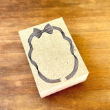 Kinotorico キノトリコ スタンプ Flame ribbon フレーム リボン はんこ かわいい おしゃれ クリスマス カード X'mas ギフト 手帳 メモ