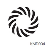 OSCOLABO スタンプ 形×模様 丸