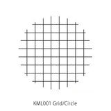 OSCOLABO スタンプ 形×模様 四角と丸