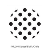 OSCOLABO スタンプ 形×模様 四角と丸