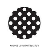 OSCOLABO スタンプ 形×模様 四角と丸