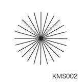 OSCOLABO スタンプ 形×模様 丸