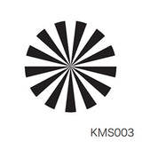 OSCOLABO スタンプ 形×模様 丸