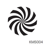 OSCOLABO スタンプ 形×模様 丸