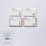 KNOOPWORKS 活版カード 工具