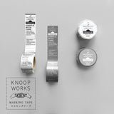 KNOOPWORKS マスキングテープ 25mm FRAGILE