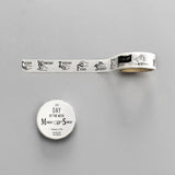 KNOOPWORKS マスキングテープ DAY OF THE WEEK MONTHLY 15mm