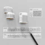 KNOOPWORKS Masking Tape 25mm Monthly Planner / Weekly Planner