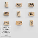 KNOOPWORKS スタンプ 手と作業