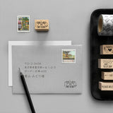 KNOOPWORKS Stamp AIR MAIL / DO NOT BEND / FRAGILE / OPEN HERE / HAND MADE