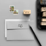 KNOOPWORKS Stamp AIR MAIL / DO NOT BEND / FRAGILE / OPEN HERE / HAND MADE